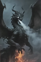 Carte Postale Dragon