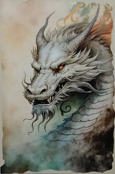 Carte Postale Dragon / Nouveautés
