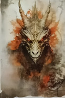 Carte Postale Dragon