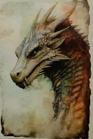 Carte Postale Dragon