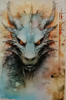 Carte Postale Dragon