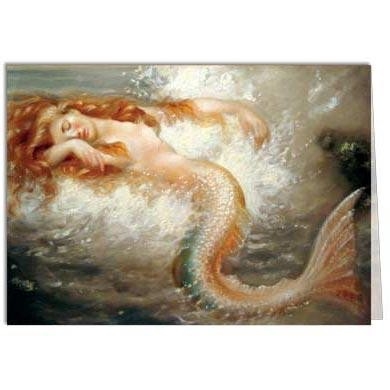Carte double avec enveloppe "Langourus Waves" / Tree Free