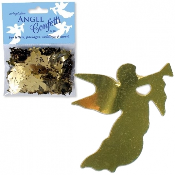 Confettis Anges dorés / Autres Décorations Féeriques