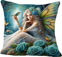 Coussin Fée The Bird Fairy