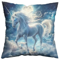 Coussin Licorne Celestial Unicorn