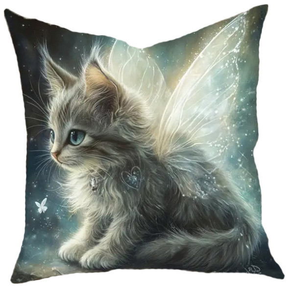 Coussin Chat "The Little Winge Cat" / Nouveautés