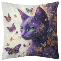 Coussin chat - Lilac Cat #2