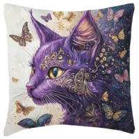 Coussin chat - Lilac Cat #3