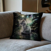 Coussin chat - Magical Winged Cat