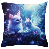 Coussin chat - The Magic Night Cats