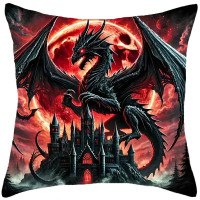 Coussin Dragon - Dragon Castle