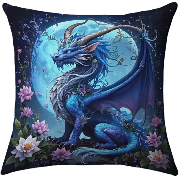 Dragons Dragon "Wisdom Dragon" / Coussins Féeriques