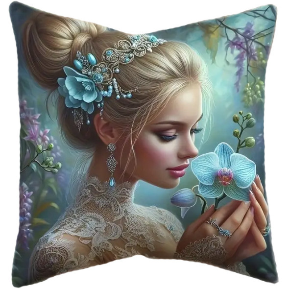 Coussin Elfe "Orchid Elf" / Coussins Féeriques