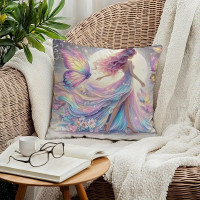 Coussin Elfe - Rainbow Butterfly Elf