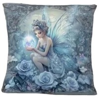 Coussin F&eacute;e - Blue Dream Fairy