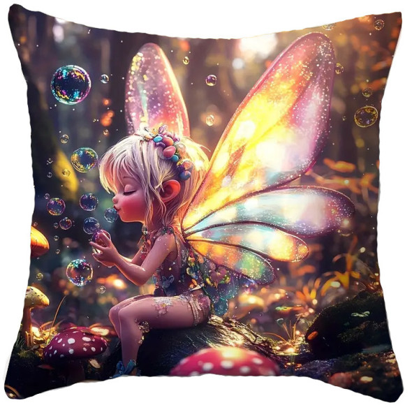 Coussin "Bubble Fairy" #3 / Coussins Fées