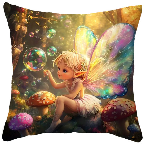 Coussin "Bubble Fairy" #4 / Coussins Fées