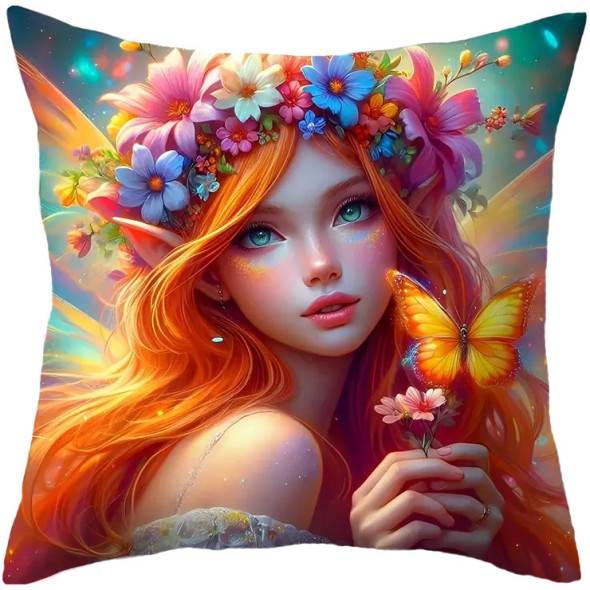 Coussin Fée "Butterfly Fairy" / Nouveautés