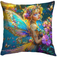 Coussin Fée Enchanted Flower Fairy