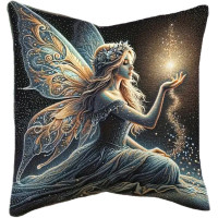 Coussin Fée Luminous Enchantement