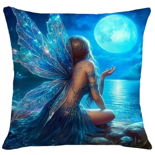 Coussin Fée "Moonlight Fairy" / Coussins Fées