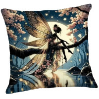 Coussin Fée Night Romance Fairy