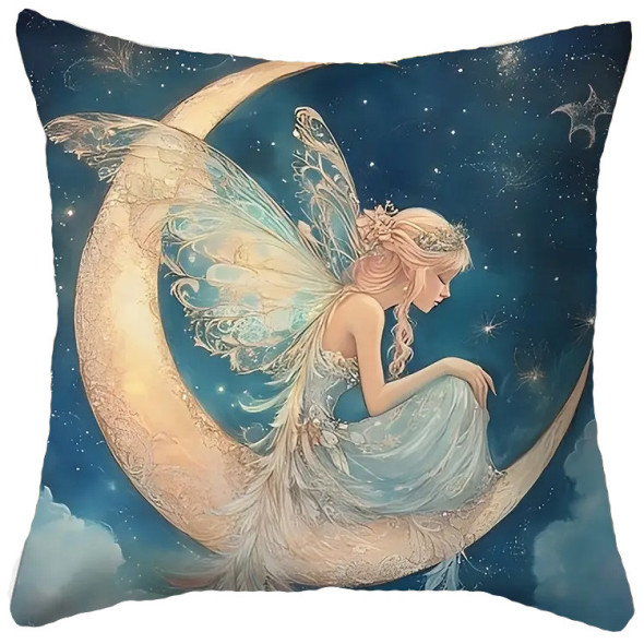 Coussin "Dream Moon Fairy" / Coussins Fées