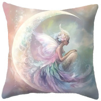 Coussin Fée - Feather Moon Fairy