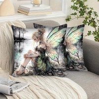 Coussin F&eacute;e - Melancholy Fairy