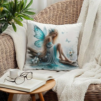 Coussin F&eacute;e - Na&iuml;ade Fairy