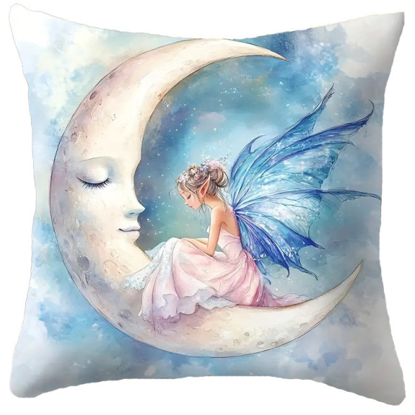 Coussin "Sitting Moon Fairy" / Coussins Fées