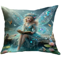 Coussin Fée - The Fairy Book