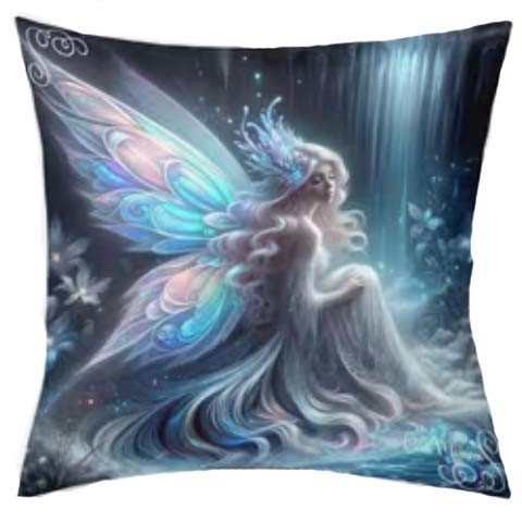 Coussin "The Waterfall Fairy" / Coussins F&eacute;es