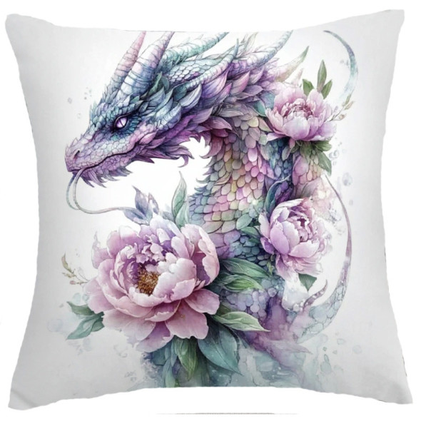 Coussin Dragon "Flower Dragon" / Coussins Dragons
