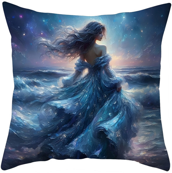 Coussin Elfe "Oceanya" / Coussins Elfes