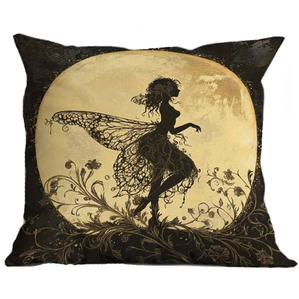 Coussin Fée "Silhouette Fairy" / Meilleurs ventes
