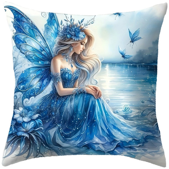 Coussin Fée "Blue Melancholy" / Coussins Fées
