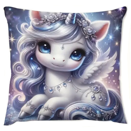 Coussin Licorne "Jewel Baby Unicorn" / Nouveautés