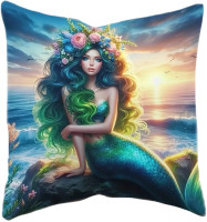 Coussin Sirène - Flower Mermaid