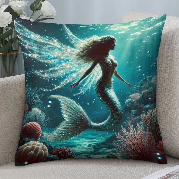 Coussin Sirène "Fairy Mermaid" / Coussins Sirènes