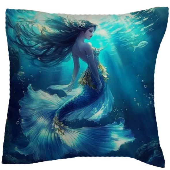 Coussin Sirène "The Mermaid Veil" / Coussins Sirènes
