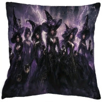 Coussin Sorcières - The Assembly of witches