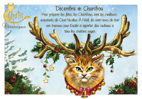 Carte Postale Severine Pineaux Décembre - Charibou CPK184