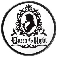Dessous de verre gothique Queen of the Night