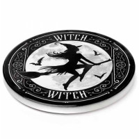 Dessous de verre gothique Witch