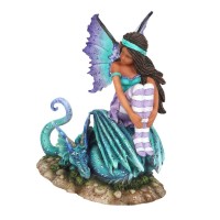 F&eacute;e Amy Brown Dragon Perch