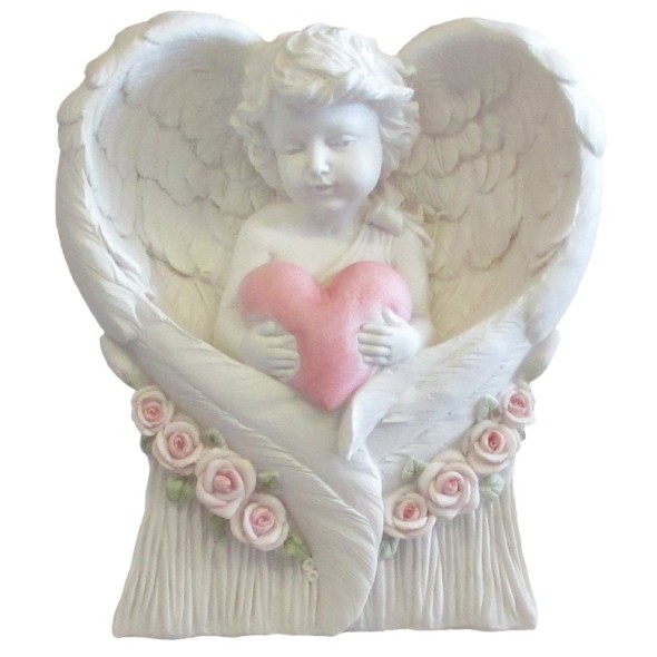 Ange avec cœur / Statuettes Anges