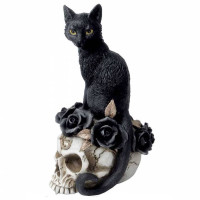 Figurine chat noir Grimalkin's Ghost V71