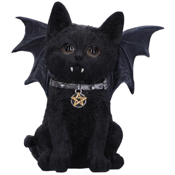 Chat noir "Vampuss" / Figurines Gothiques