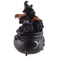 figurine de chats noirs 837-3145